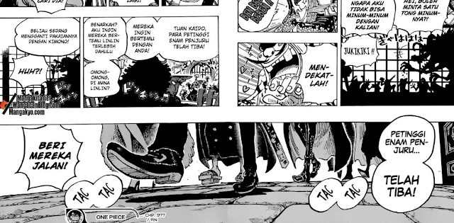 Kapan Komik One piece 978 RIlis baca Pembahasan manga One Piece 977