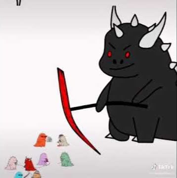 Arti PP Dino Hitam Bertanduk Yang Lagi Trend Di TikTok Arti PP Dino Hitam Bertanduk Yang Lagi Trend Di TikTok