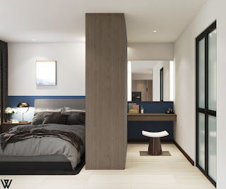Version 1 3d drawing master bedroom