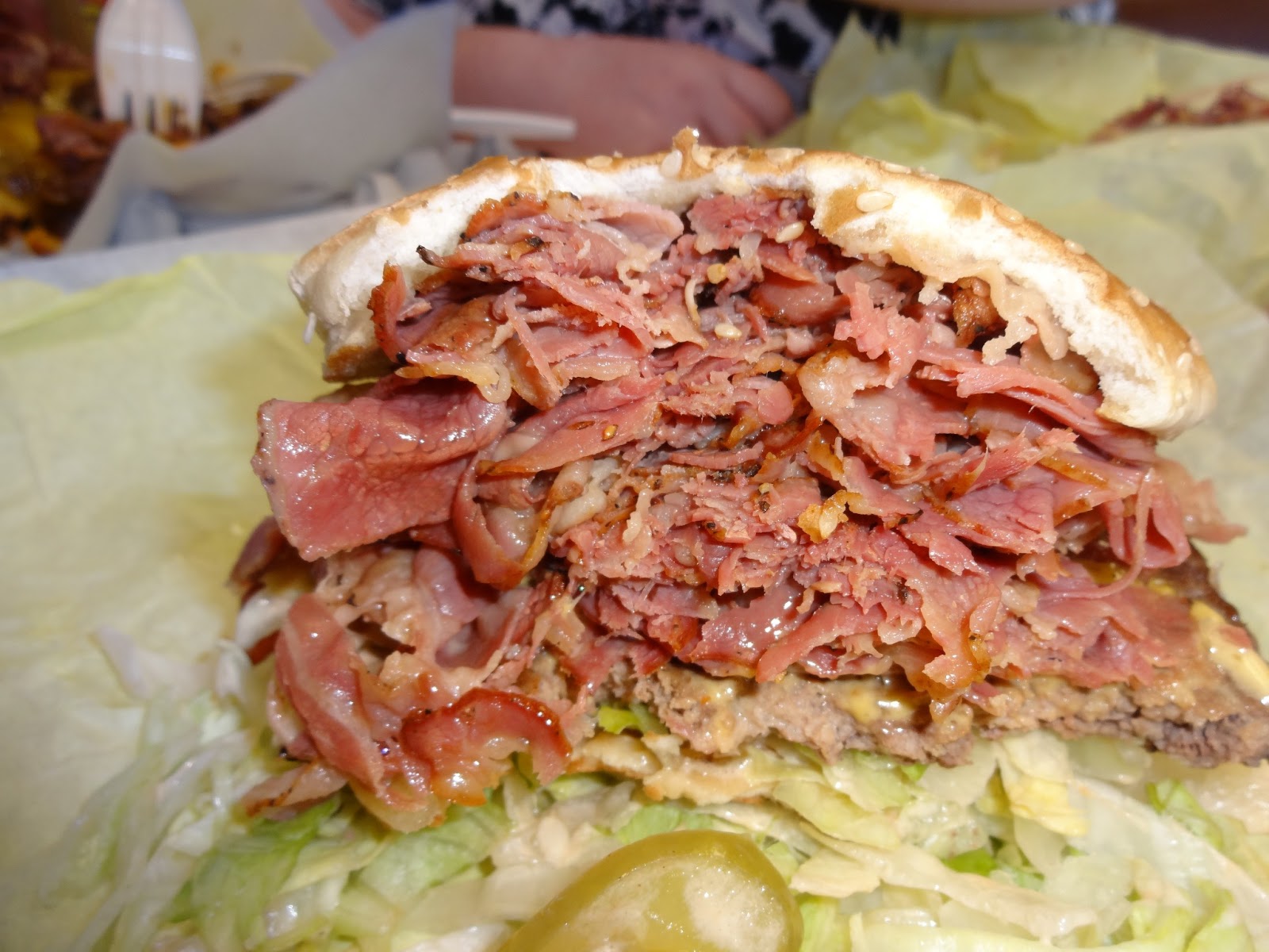 Eating My Way Through OC Partaking in Piles of Pastrami at The Hat