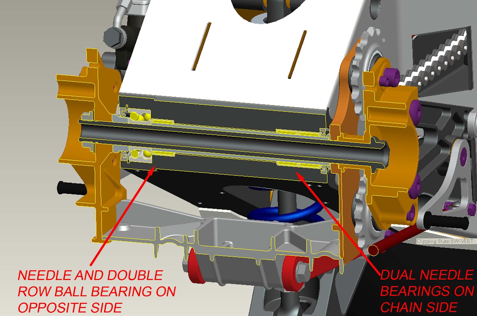 The Hypermono! Progress on the Swingarm Pivot Plate