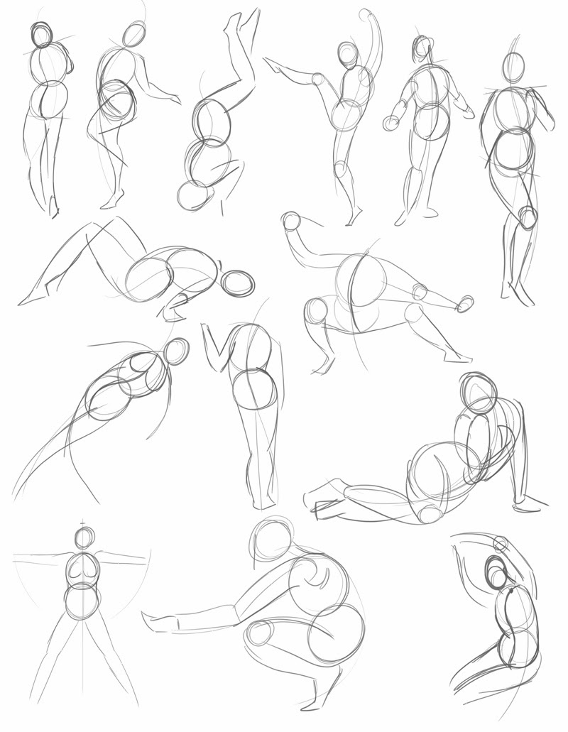 Learning drawing principles: gestures