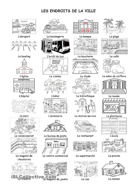 À toi de découvrir !: Les lieux publics en ville