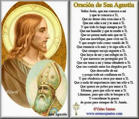 Oración de San Agustín