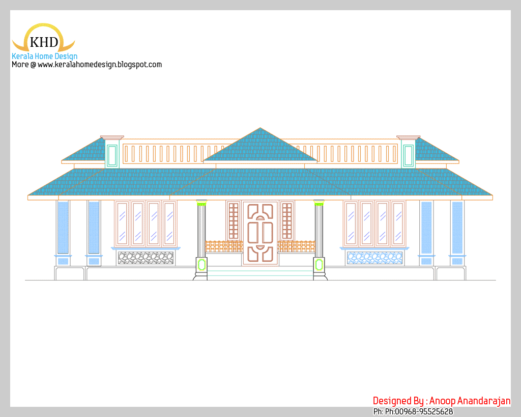 Kerala Single Floor House Plans