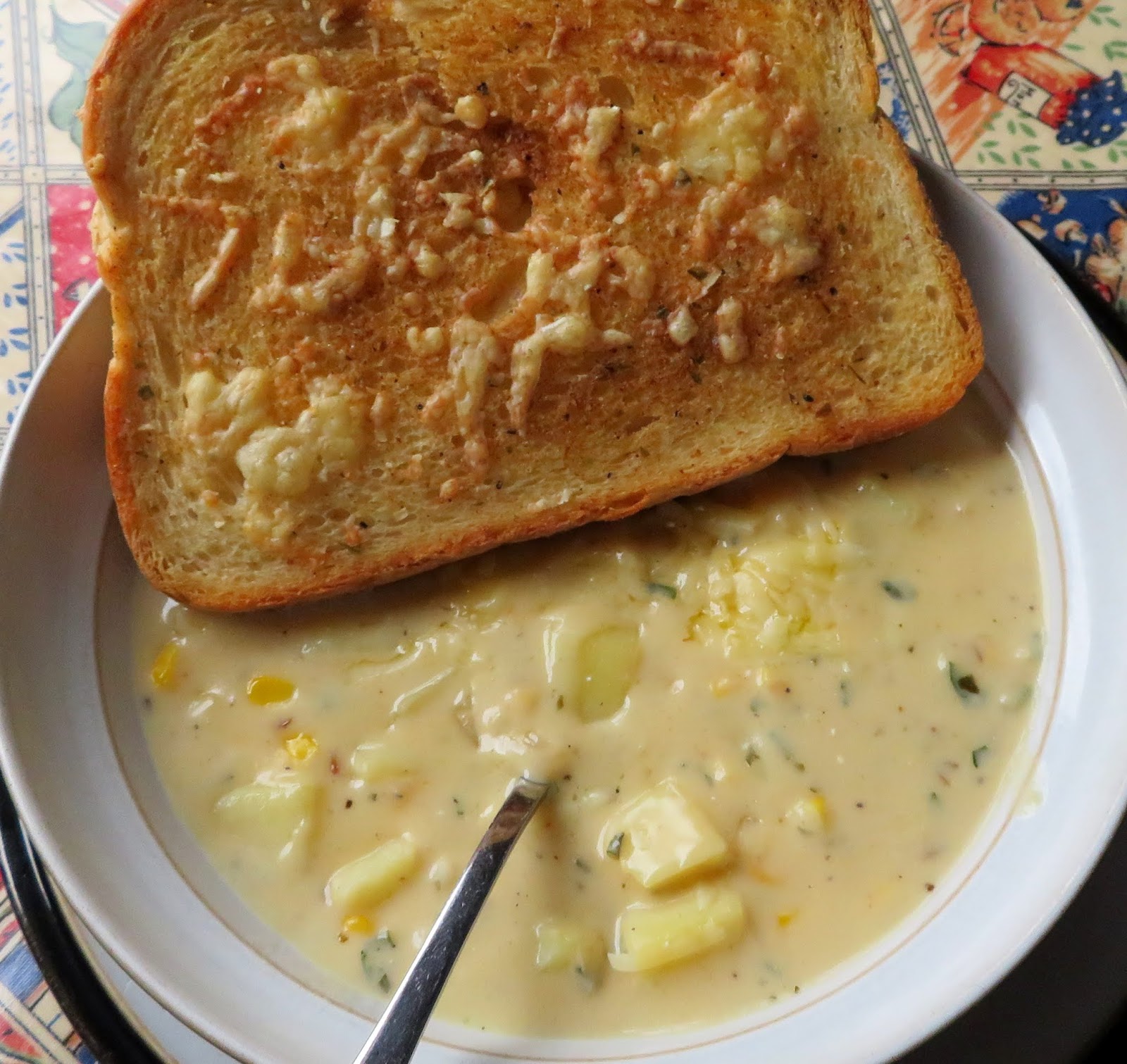 Cheddar & Corn Chowder The English Kitchen