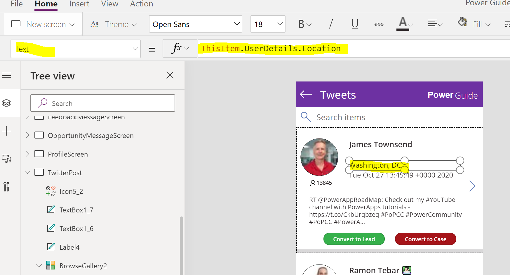 Arpit's Dynamics 365 Blog PowerApps Convert Twitter Post to Lead