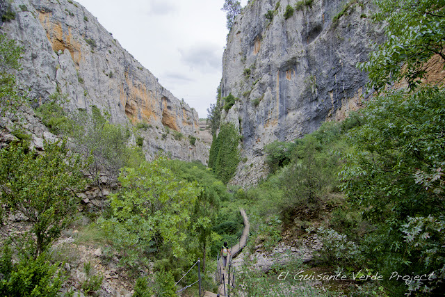 Sendero Pasarelas del Vero - Alquézar por El Guisante Verde Project