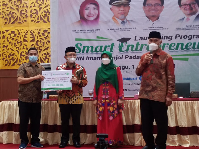 Gubernur Sumbar Lounching Program Smart Preneur Bagi Gubernur Sumbar Lounching Program Smart Preneur Bagi