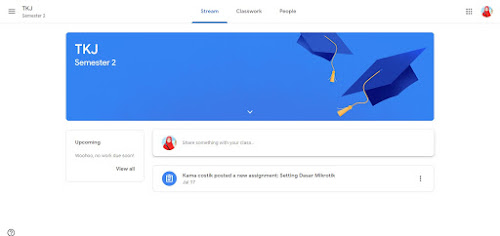 join dan kerjakan tugas google classroom
