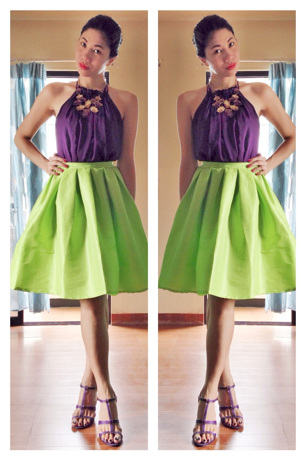 Soooo Blogging This!!!! Ways to Wear Neon Umbrella Skirt