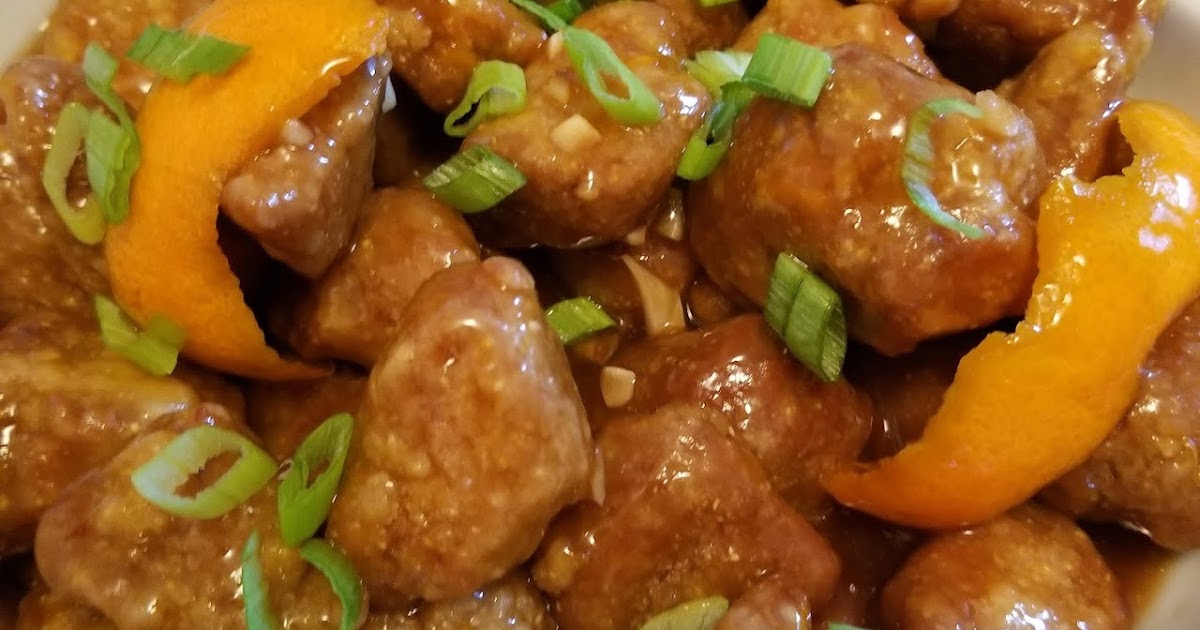 Crispy Orange Seitan (Recipe 41)