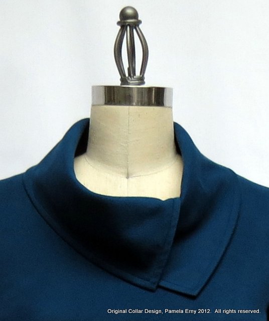 Off The Cuff Sewing Style The "Split Cowl Collar" Tutorial
