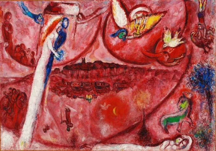 Песнь песней. 1960 г. Марк Шагал