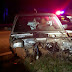 Seis pessoas ficam feridas em acidente com motorista bêbado na BR-158, em Laranjeiras do Sul