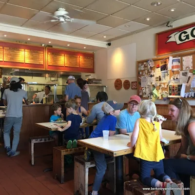 interior of Gordo Taqueria in Albany, California