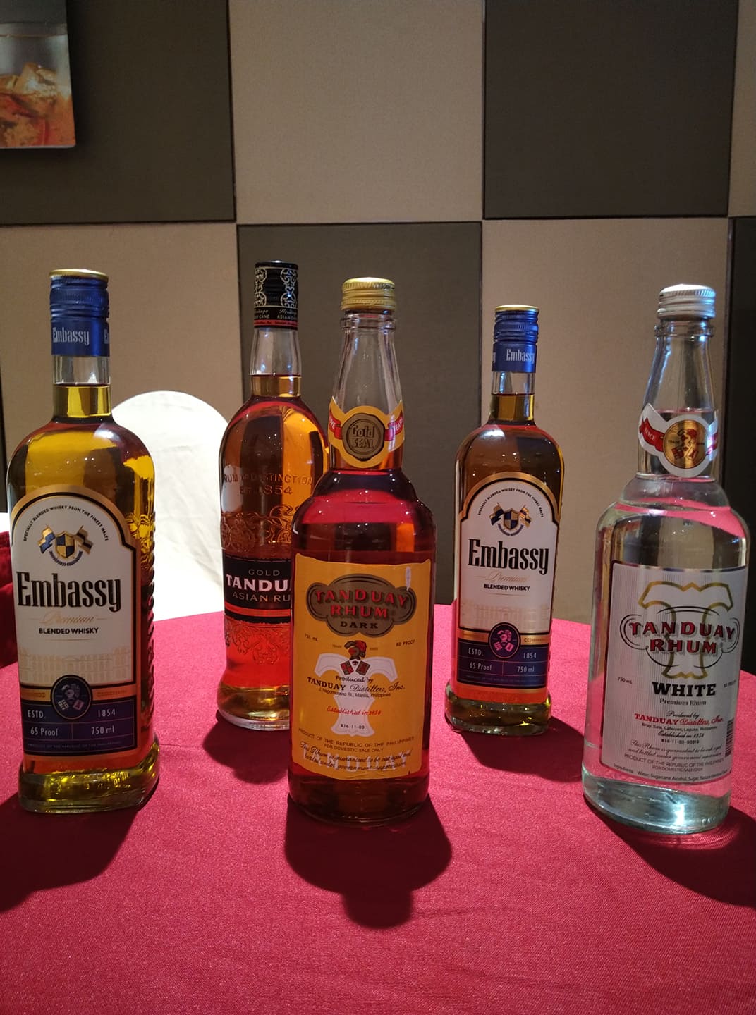 Tanduay World's Number One Rum Viva Manilena