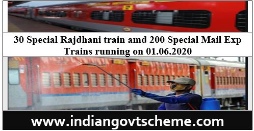 30 Special Rajdhani train