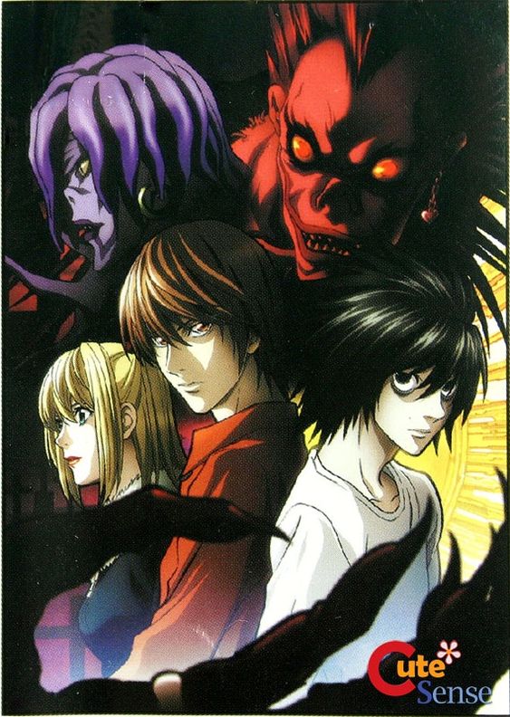 Dicas e Mais: Death Note este é um dos melhores animes que existem, com ...