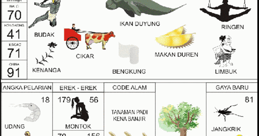 34 Angka jitu jangkrik