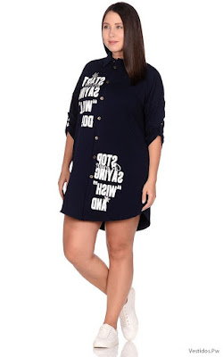 Vestidos Azules para Gorditas Vestidos Azules para Gorditas