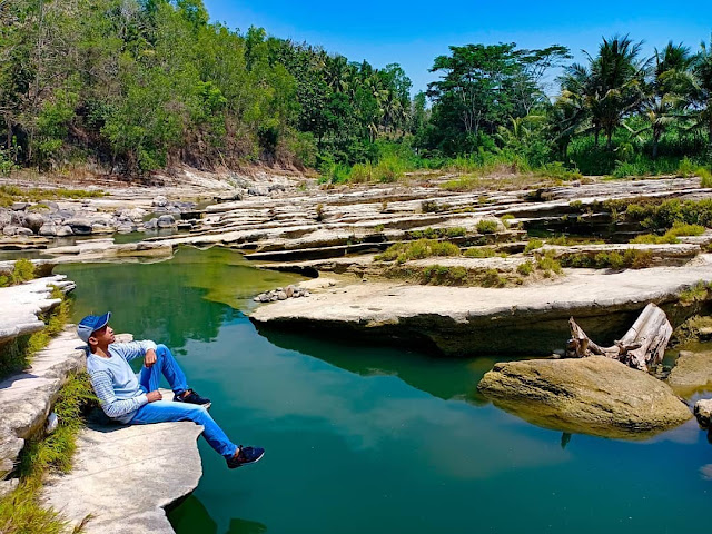 Lokasi Wisata Lempeng Kedung Kemin Sungai Paingan Kulon Progo