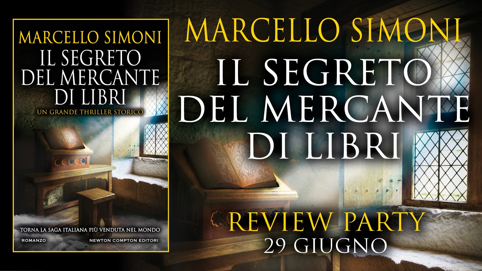 Recensione: Il Segreto del Mercante di Libri - Marcello Simoni