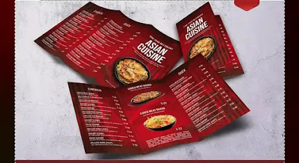 تحميل تصميمات قوائم المطاعم أو المنيو Restaurant Menu Design Templates
