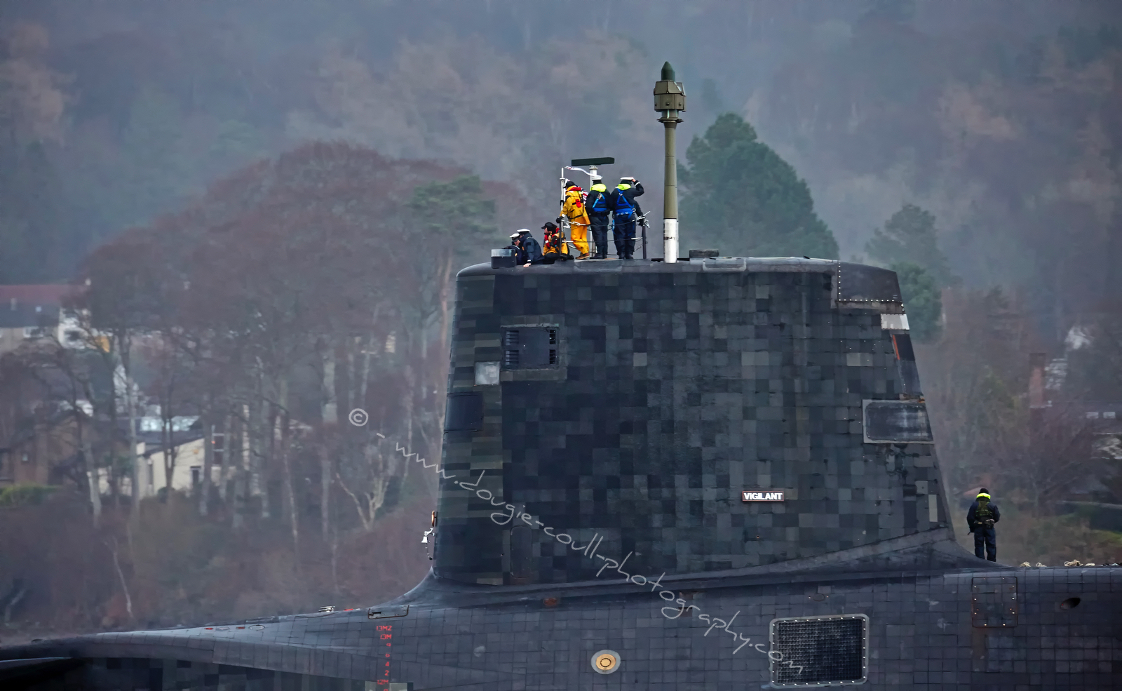 Dougie Coull Photography HMS Vigilant returns to Faslane Naval Base