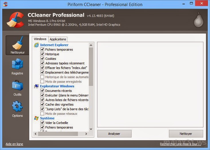 CCleaner Professional 6.13.10517 instal