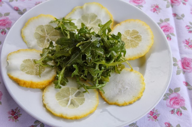 Wolkenfees Küchenwerkstatt: Amalfi Zitronen-Carpaccio