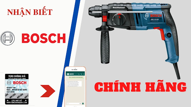 5 cách nhận biết máy khoan Bosch chính hãng 5 cách nhận biết máy khoan Bosch chính hãng