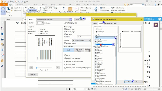 Cara Membuat Setting Page Layout Buku Saku (A6) Di MS. Word