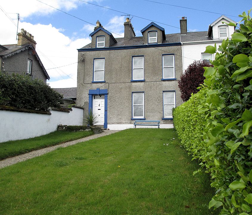 Somewhere in Ireland old victorian house