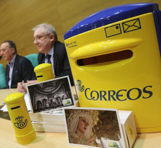 Lágrimas y Favores de Málaga protagoniza una tarjeta postal de Correos Lágrimas y Favores de Málaga protagoniza una tarjeta postal de Correos