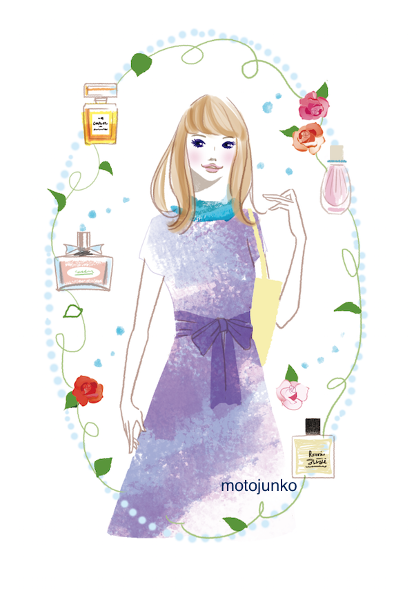 もと 潤子イラストレーター 女性誌イラスト