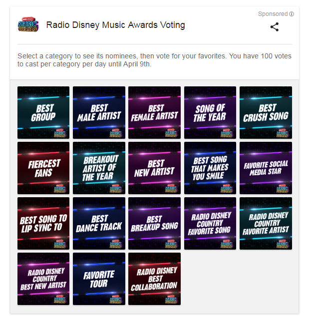 Vote for Katy Perry at the Radio Disney Music Awards! KATY PERRY UPDATES