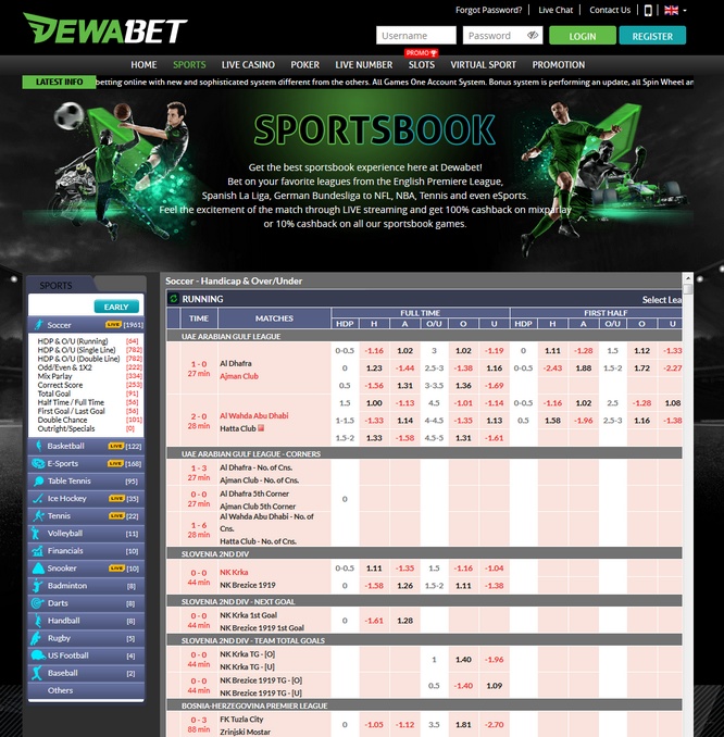 Dewabet Sportsbook