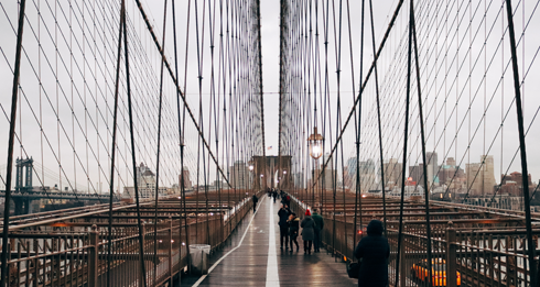 Brooklyn Bridge Walkway NYC