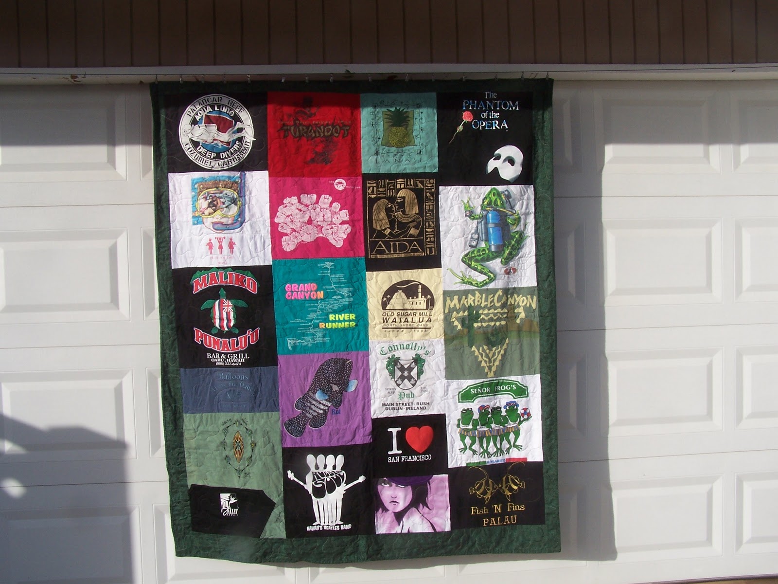 Susan's Quilts Double Sided Tshirt Quilt