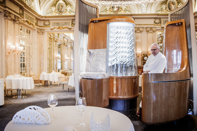Le Louis XV Restaurant at Hotel Paris in Monaco - found on Hello Lovely Studio