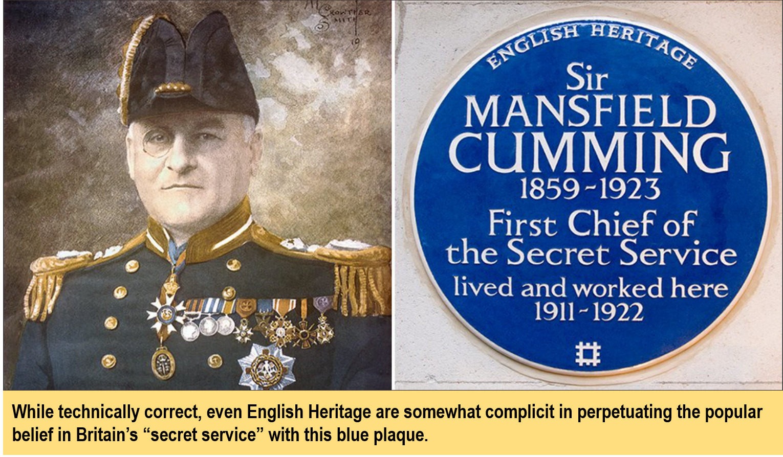 Tastes Of History: Dispelling a Myth: Britain's "Secret Service"