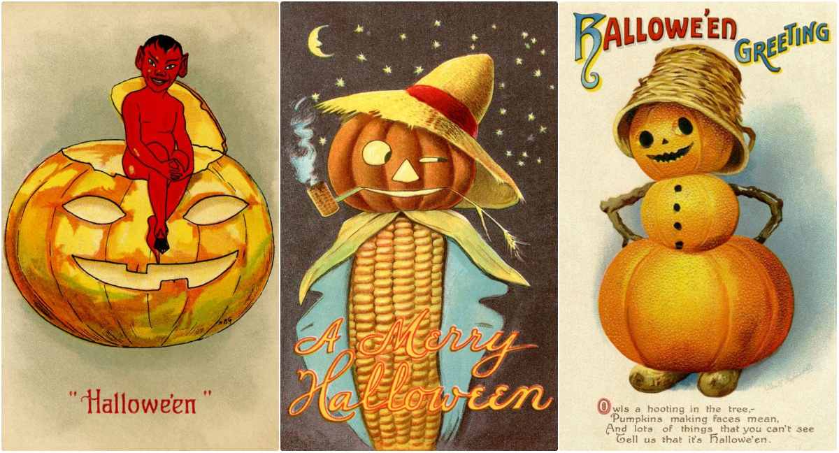 40 Cool Photos of Halloween Cards From Edwardian Era Vintage News Daily