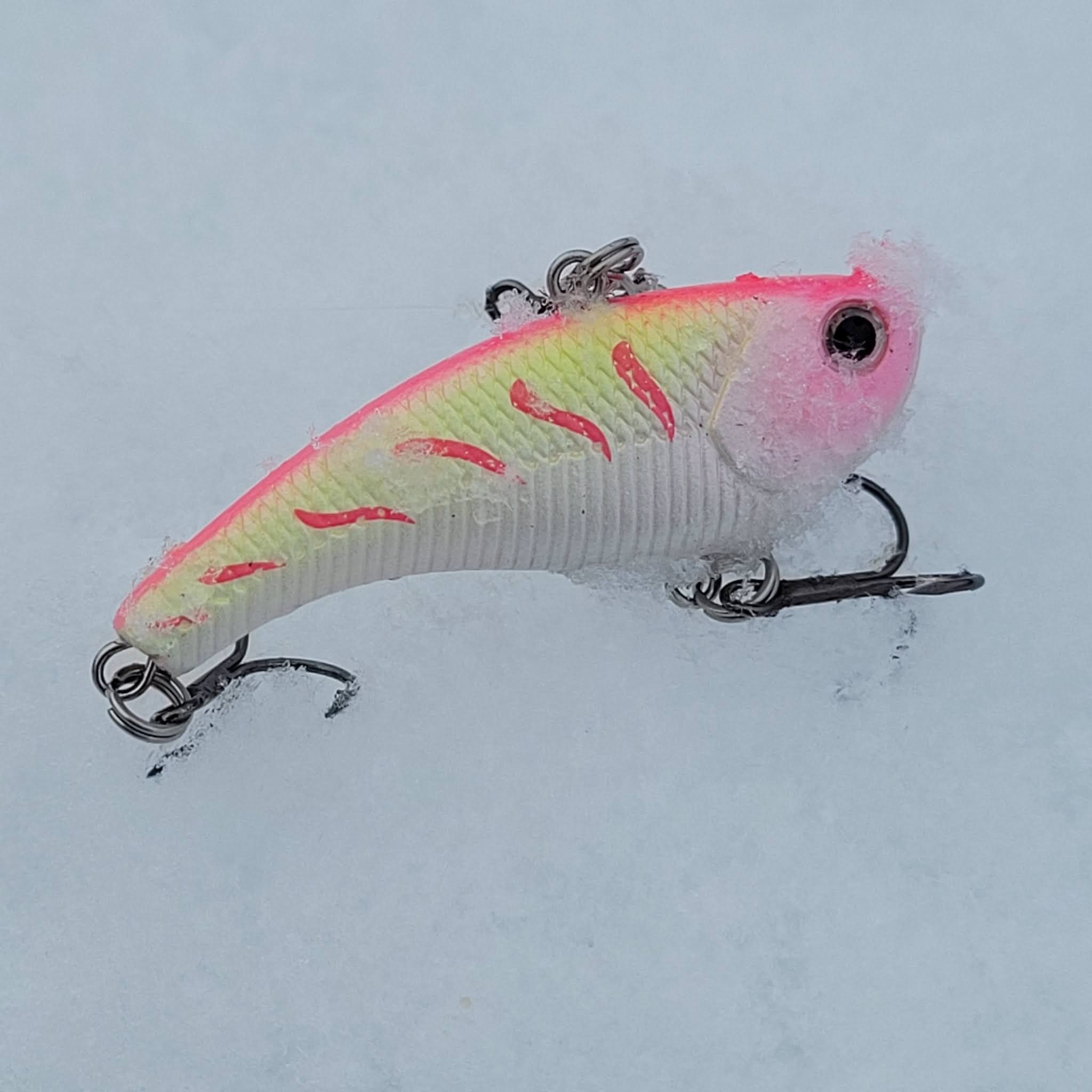 The Fishing Doctor's Adventures Treble Hooks for Ice Fishing Trout are