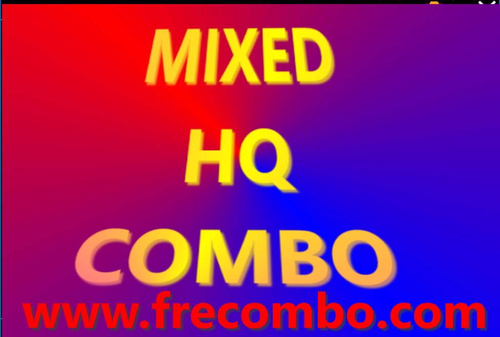100k mix combo list fresh combo list Fresh Combos Mix Combolist