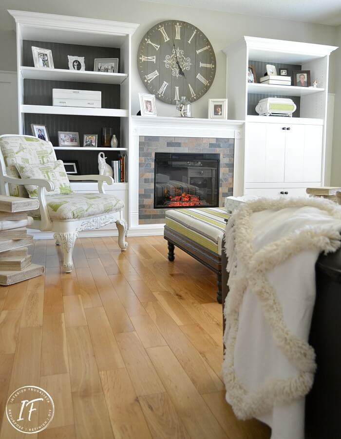 80s Wall Unit Hack BuiltIn Bookcases With Fireplace Interior Frugalista