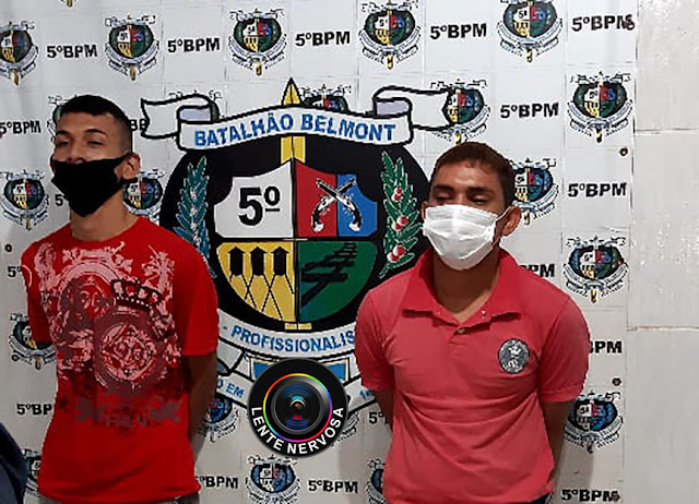 Dupla é presa com arma de fabricação no Bairro JK, na capital