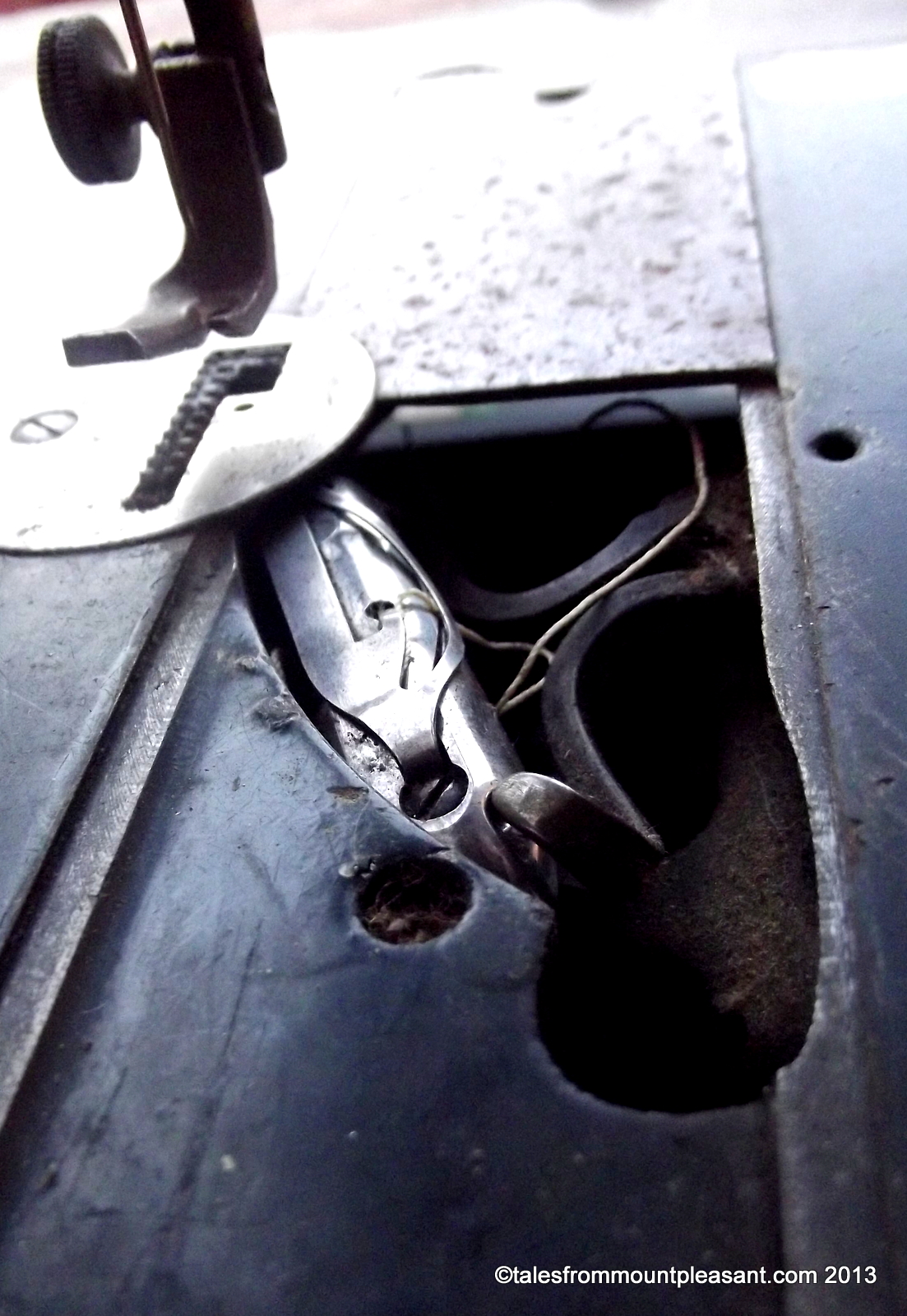 Tales from Mount Pleasant Vintage Singer treadle sewing machine