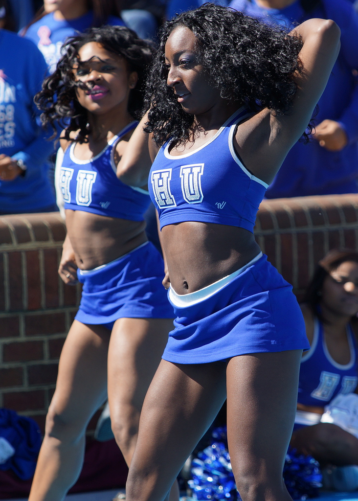 NFL and College Cheerleaders Photos Hampton University Cheerleaders
