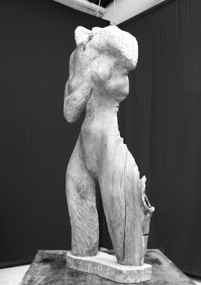 Edith Lafay sculpture bois chene2